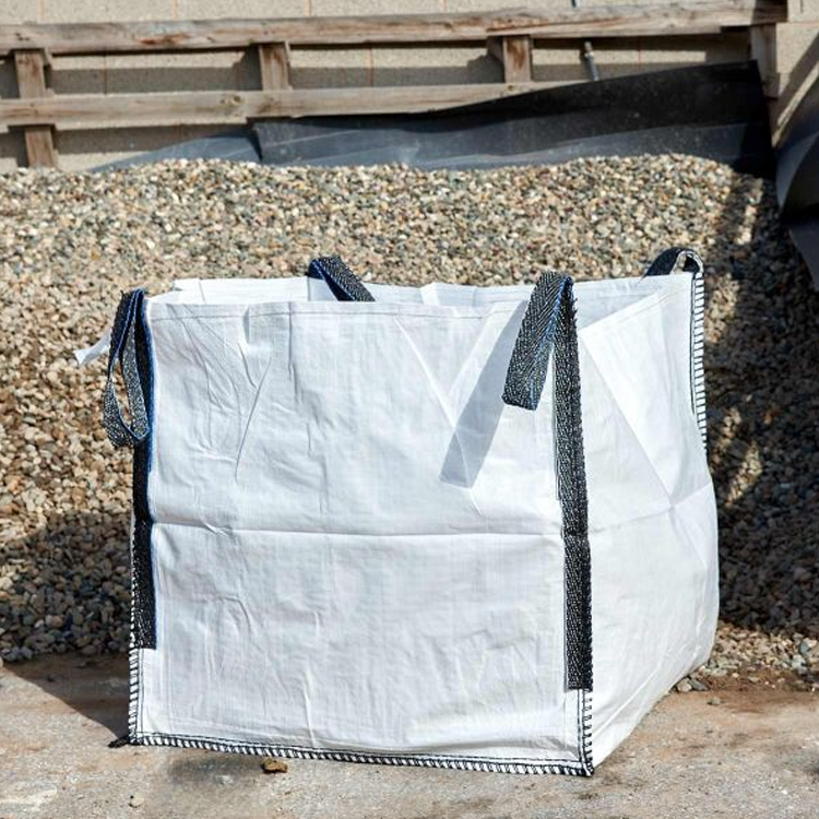 Fábrica directamente vende 1000kg 1500kg PP Big Bags gran bolsa Jumbo de plástico Industrial para materiales de construcción