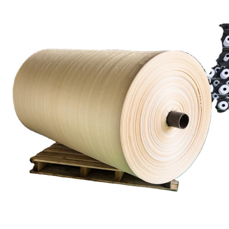 Pp Woven Fabric Roll Jumbo Bag in Roll for making FIBC Bag & Big Ton Bags (en inglés)