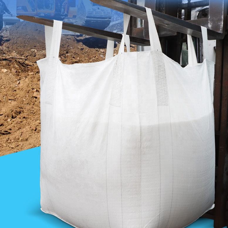 Fábrica de venta de Pp Big Bag 100% Pp tejido ton Bag 1000 kg embalaje personalizado Big/ Sand Bag