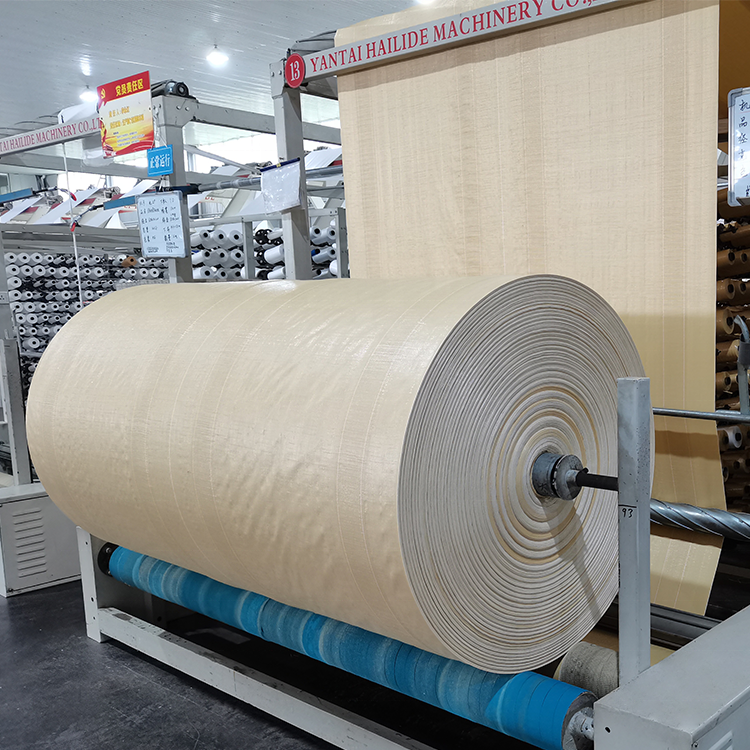 Customized PP woven roll fabric polypropylene material PP woven fabric roll polypropylene fabric for make fibc bag