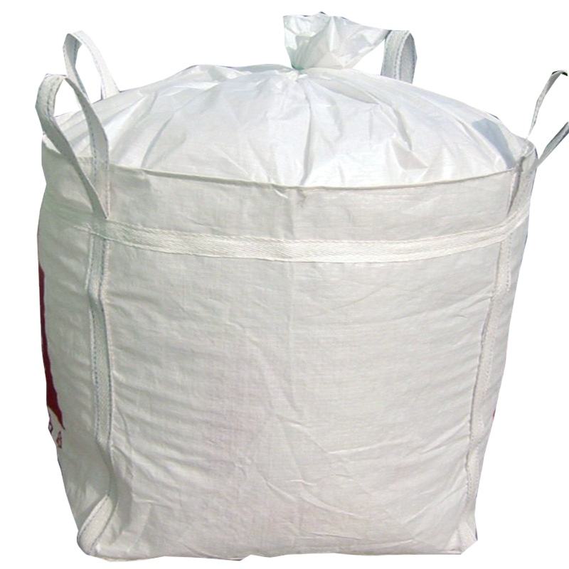 3 ton super sack 1000kg jumbo bag Tubular FIBC jumbo Zipper Big ton bag Bulk bag for Sand Construction Cement