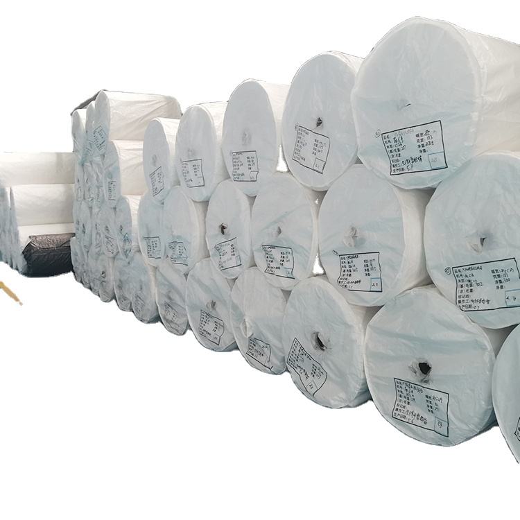 Cheap Price PP Raffia Woven White Tubular Fabric Roll with Logo require