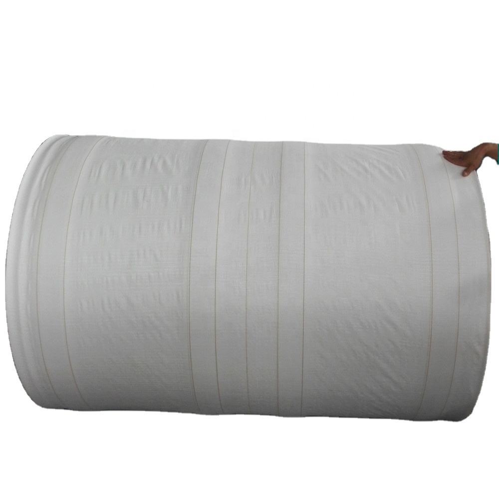 Tubular PP Woven Fabric Roll width 90-230cm Jumbo Bag Fibc Fabric Roll