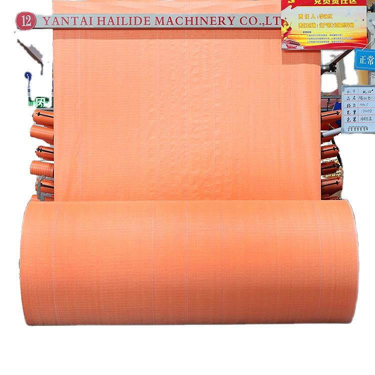 PP woven fabrics in roll jumbo bag use polypropylene fabric roll with customized color different width gram square meters