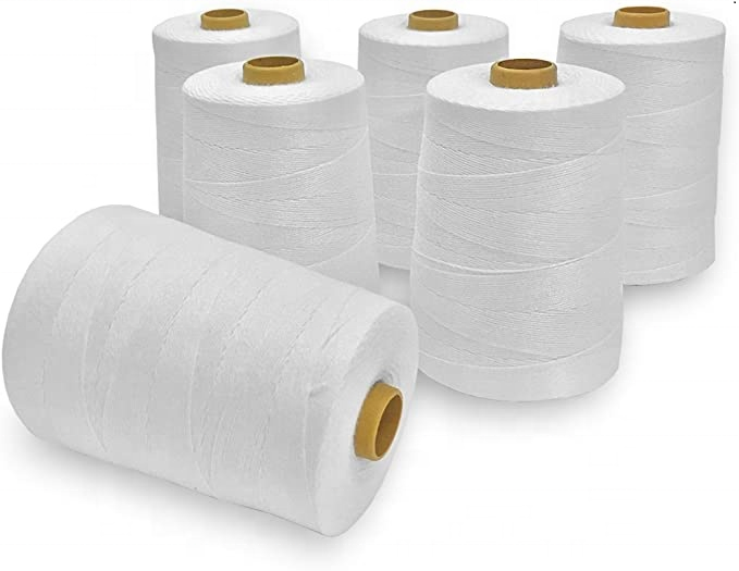 White Polyester Sewing Thread Custom Color Strength Polypropylene Thread pp woven fabric rolls Roll