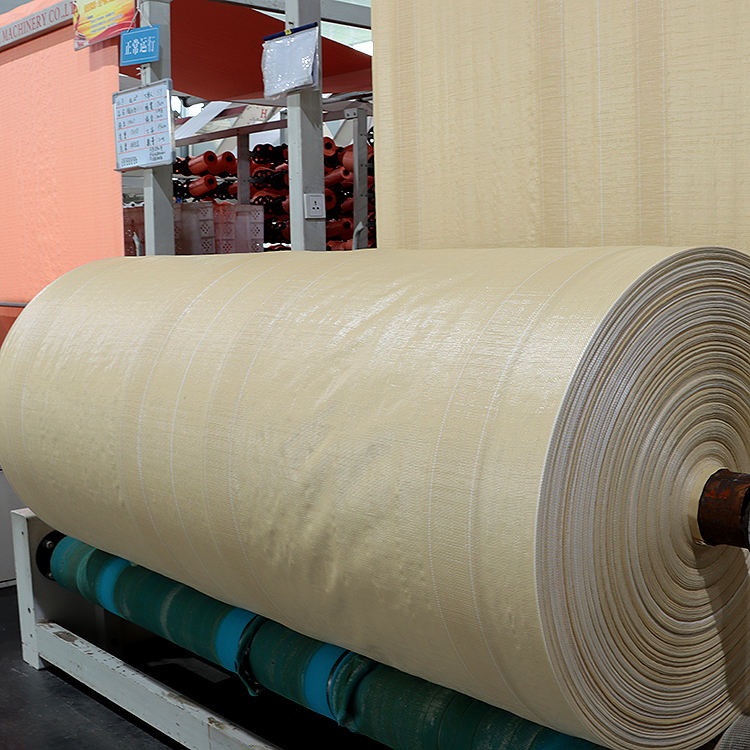 Polypropylene White PP Woven Fabric Rolls for Making super Sack fibc jumbo bag bulk bag