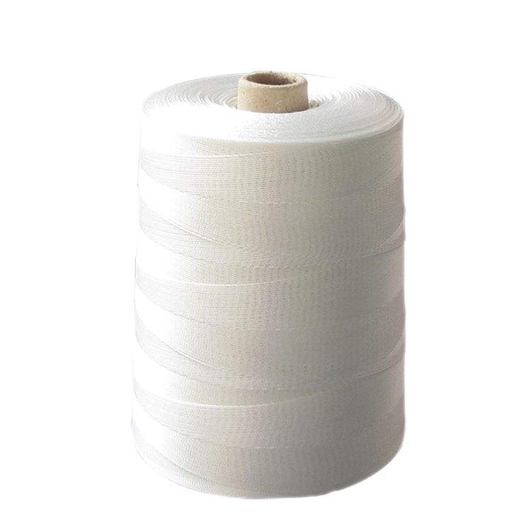 Factory Direct Sale White Polyester Sewing Thread Custom Color Strength Polypropylene Roll