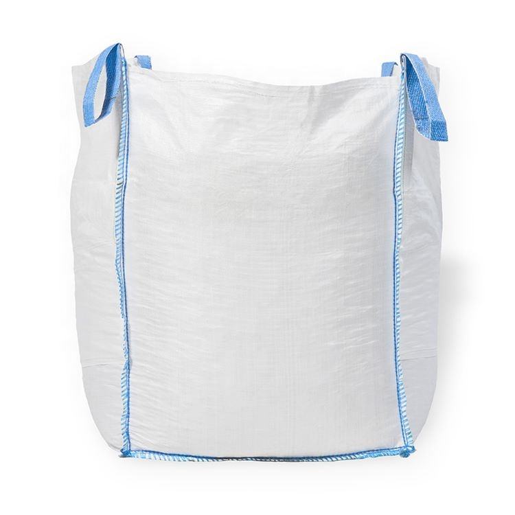 Big Bag Fibc PP Material Ton Bags 1000kg Jumbo Bags para Areia Cimento Pedra Embalagem de lenha